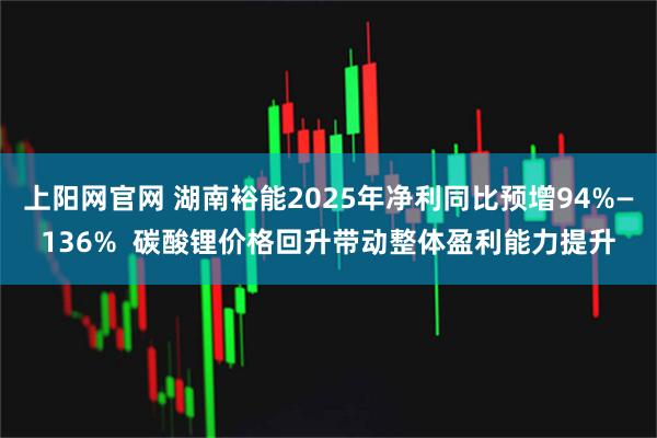 上阳网官网 湖南裕能2025年净利同比预增94%—136%  碳酸锂价格回升带动整体盈利能力提升